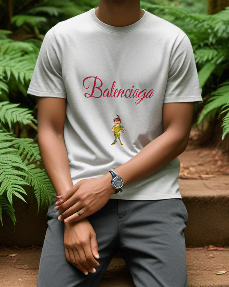 Light Gray Feather Cap Adventurer Graphic T-Shirt - styled view 3