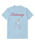 Sky Blue Silver Blue Ballroom Graphic T-Shirt - front product view