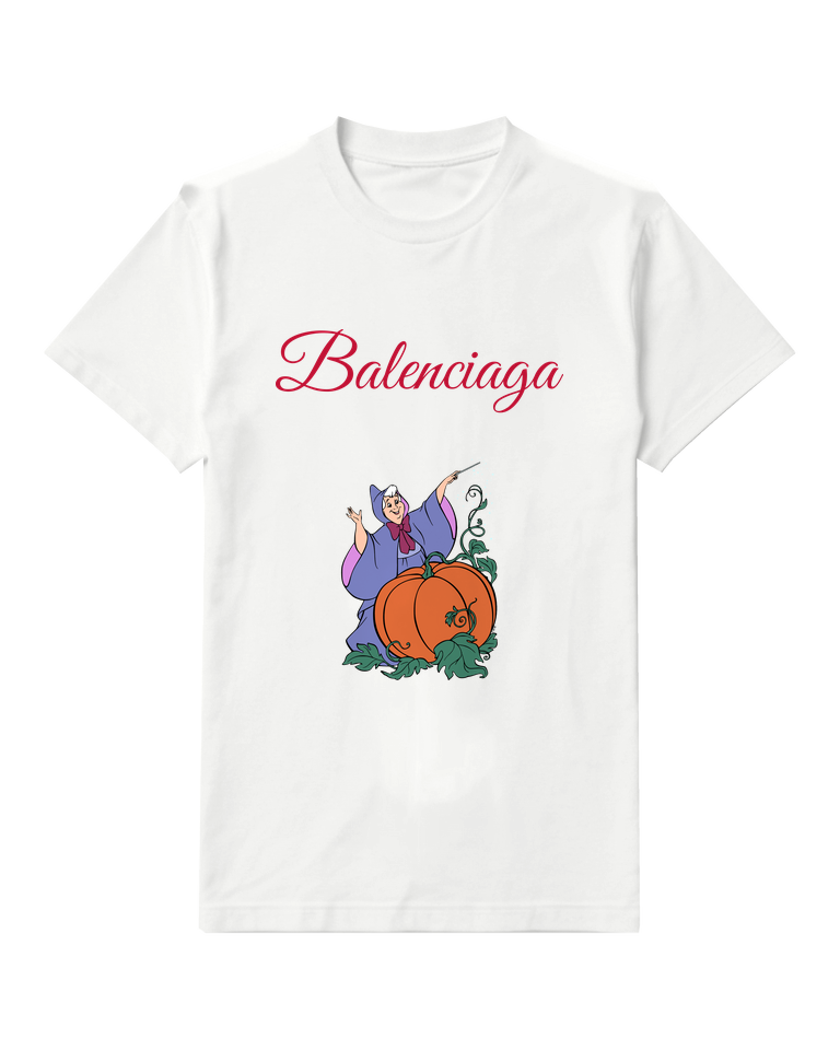 White Pumpkin Spell Graphic T-Shirt - front product view