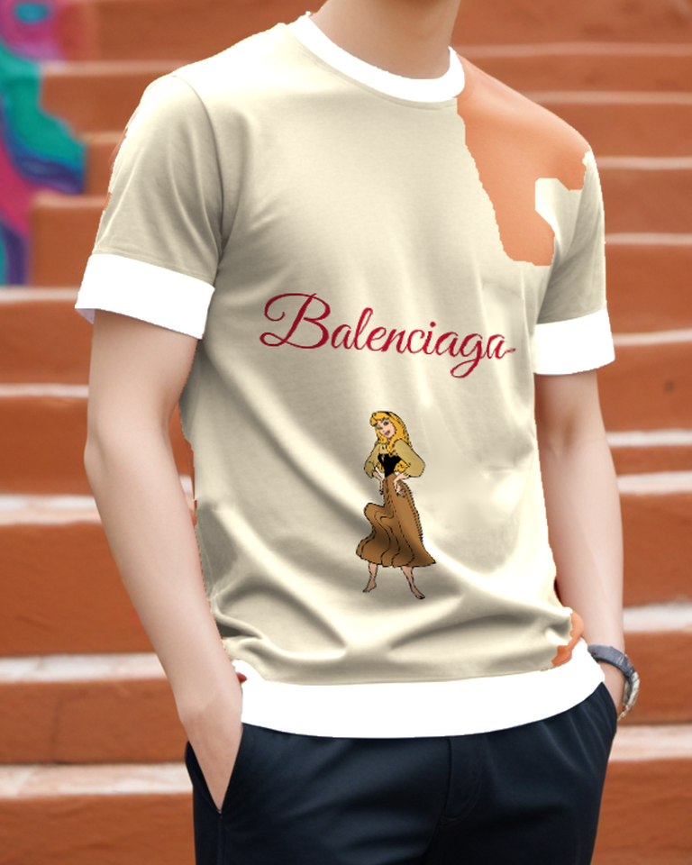 Ivory Woodland Princess Graphic T-Shirt - styled view 2