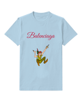 Sky Blue Airborne Green Adventurer Graphic T-Shirt - front product view