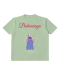 Sage Green Purple Robed Fairy Graphic T-Shirt - front product view